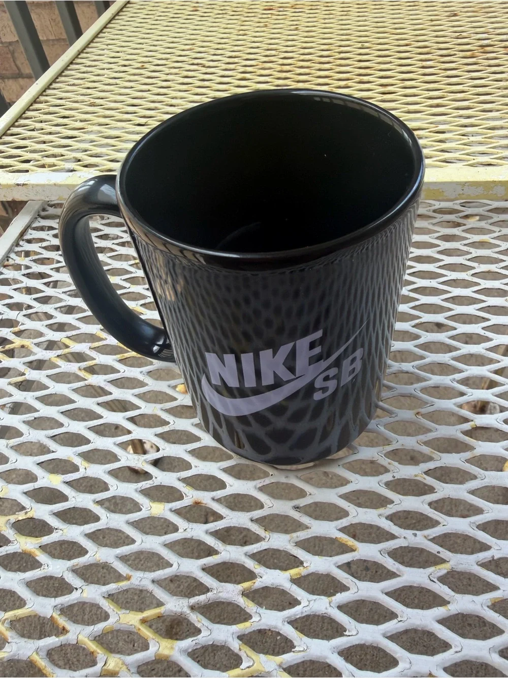 Nike Black Mug with White SB Logo
